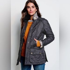 BRAND NEW BARBOUR Women’s Beadnell Polarquilt Jacket Navy (Size US 6/ UK 10)